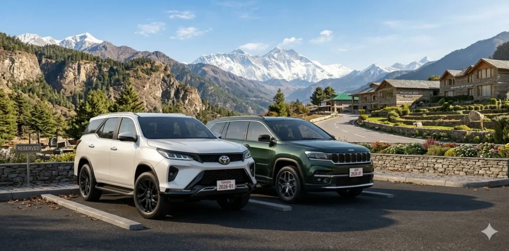 fortuner vs jeep meridian