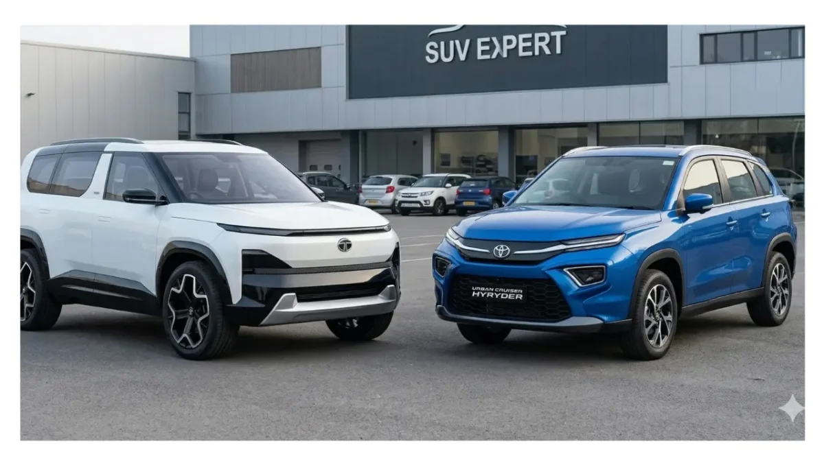 toyota hyryder vs tata sierra