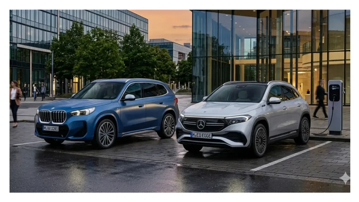 bmw ix1 vs mercedes benz eqa